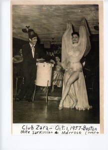 Mike Sarkissian and Morocco at Club Zahra, 1957