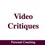 Personal video critiques