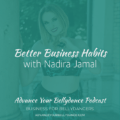 Nadira on the Advance Your Belly Dance Podcast